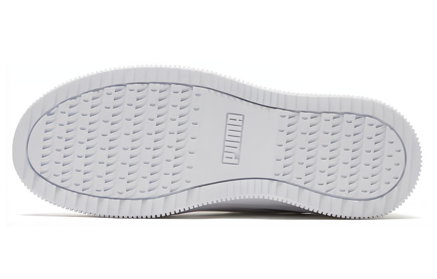 Женские кеды PUMA DEVA Chic (бело-черные) — Белыйчёрный — фото 6