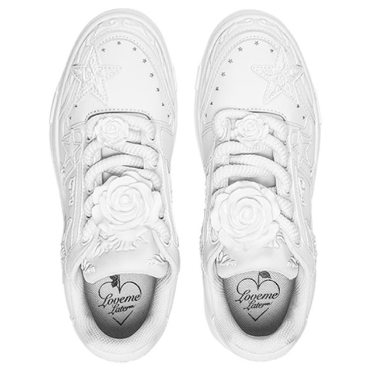 KAALIXTO X Love Me Later Skateboarding Mid 'White'