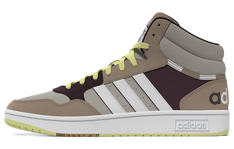 Кеды adidas adidas neo Hoops 3.0 hoops 3.0 mid (коричневый)