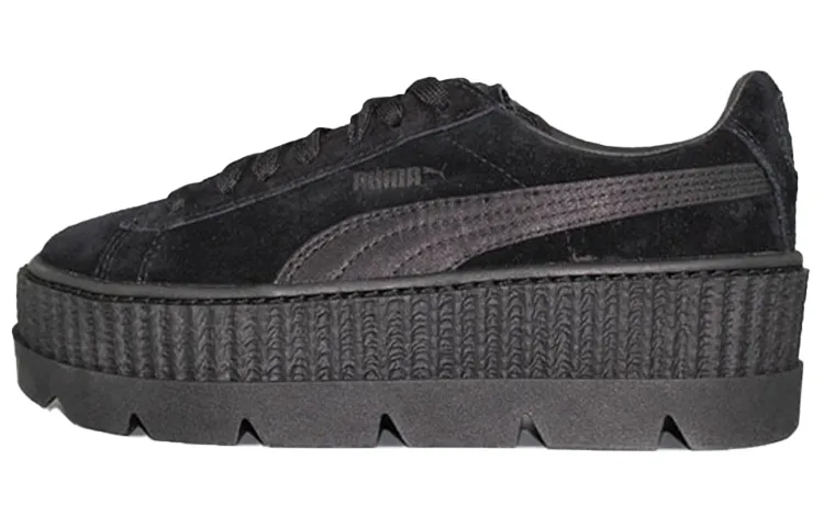 PUMA Rihanna Fenty Cleated Creeper Platform Coverage Lightweight Coverage Low top Skateboard Shoes Women's