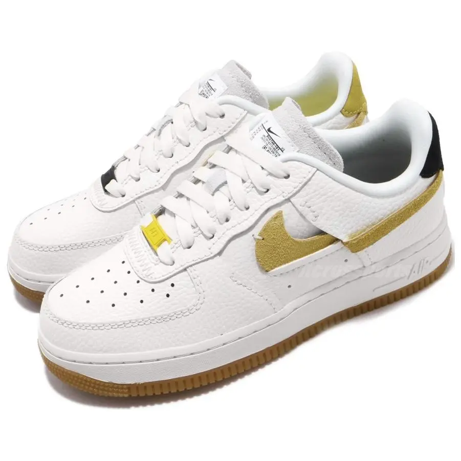Nike Air Force 1 Vandalized 'Sail Chrome Yellow' Women's