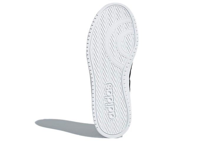 Женские кеды adidas neo Hoops 2.0 (черный) — Чёрный — фото 6
