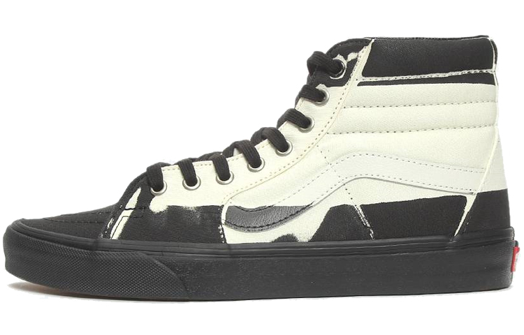 Кеды Vans SK8 Overprint (черно-белые) — фото 1