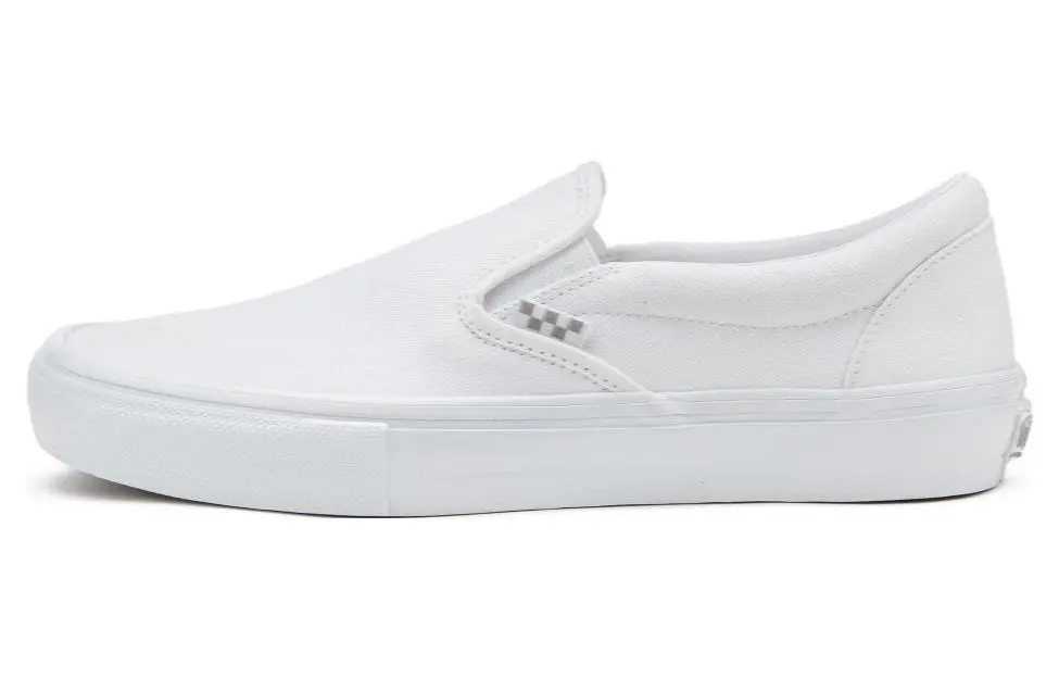 Slip-On Skate Vans 'True White'