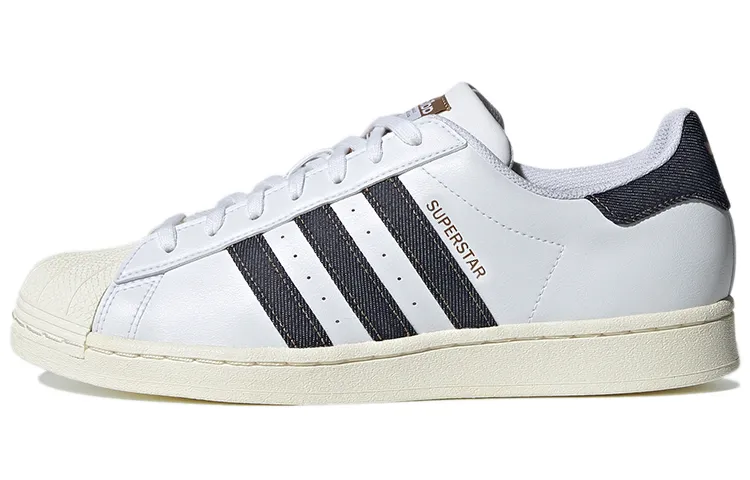 Adidas Originals Unisex Superstar Sneakers White/Blue
