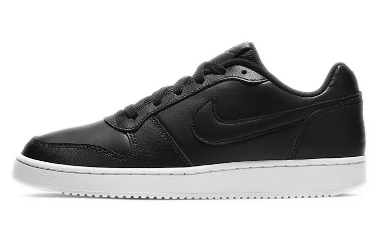 Nike EBERNON Low Black Vintage Low top Skateboard Shoes Women's Black White