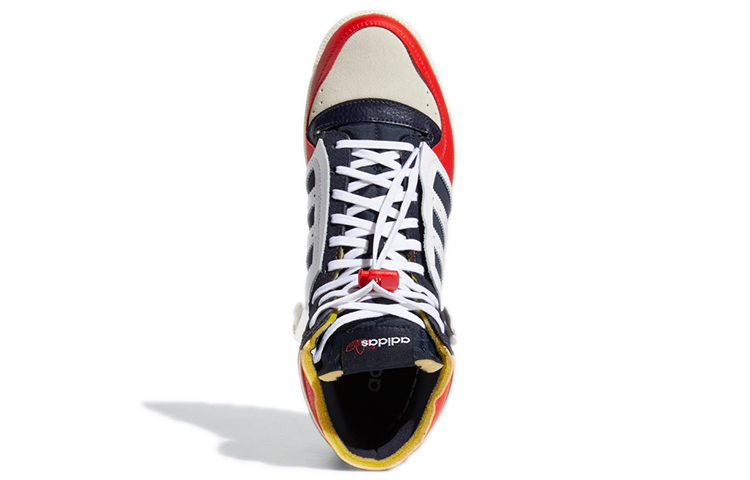 Кеды adidas originals Top ten (бело-черные) — Белый / чёрный — фото 6