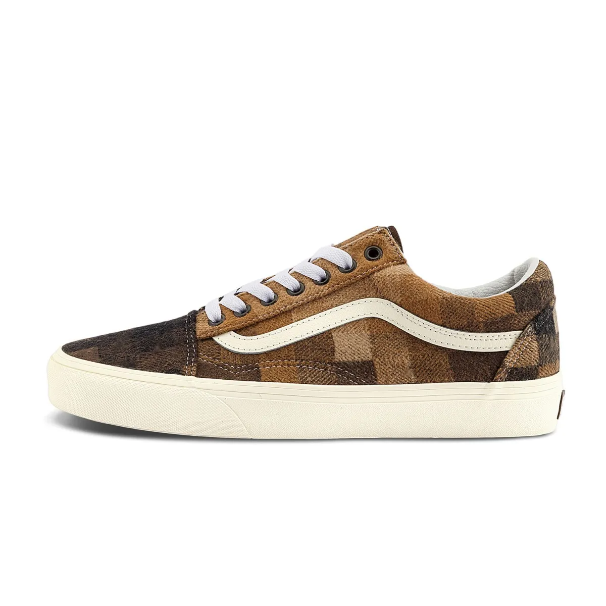 Old Skool Vans 'Checkerboard Sweater - Brown'
