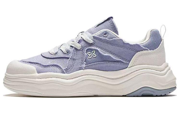 Anta Life Collection Lava Cake Slip Resistant, Abrasion Resistant, Breathable Low top Skateboard Shoes Women's Purple