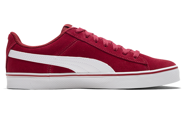 Кеды PUMA Vulc (бордовые) — фото 2