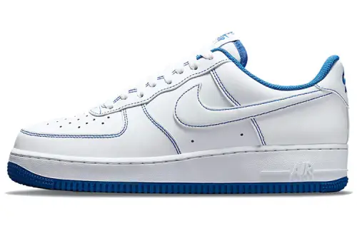 Nike Air Force 1 '07 'Contrast Stitch White Game Royal'