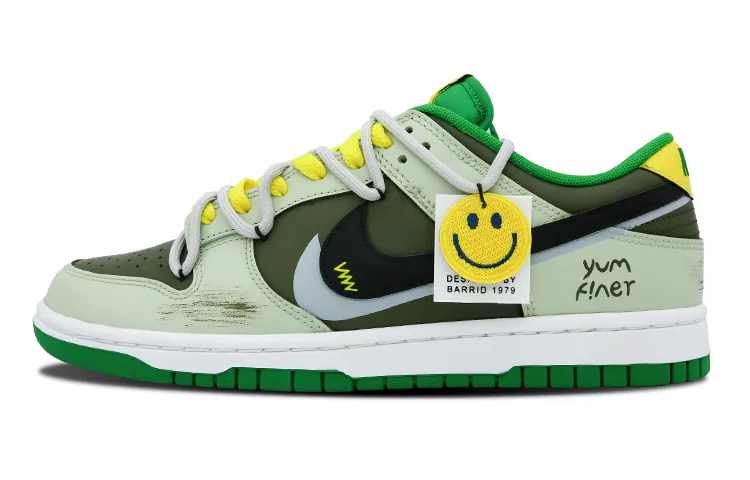 Nike Dunk Amber Pine Forest Leather Slip Resistant Abrasion Resistant Slip Resistant Abrasion Resistant Low top