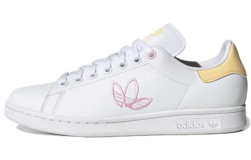 Adidas Originals Stan Smith Synthetic Leather Slip Resistant Low top Skateboard Shoes Women's