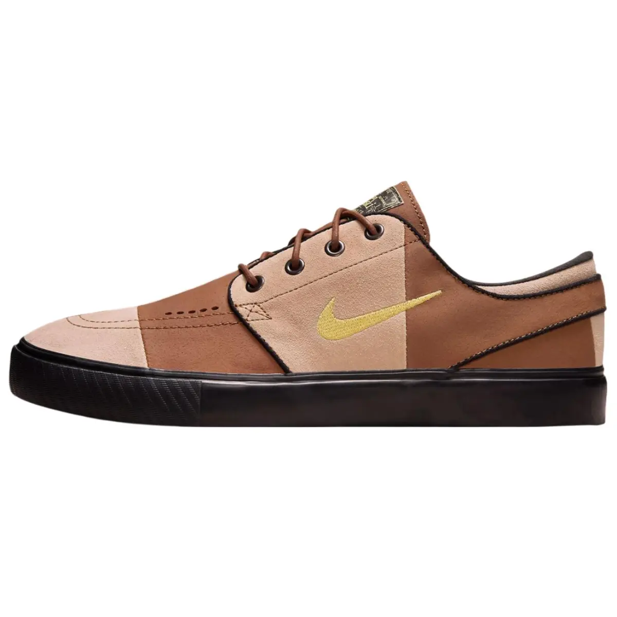 Nike SB Janoski Slip Resistant Abrasion Resistant Low top Skateboard Shoes Unisex Tan