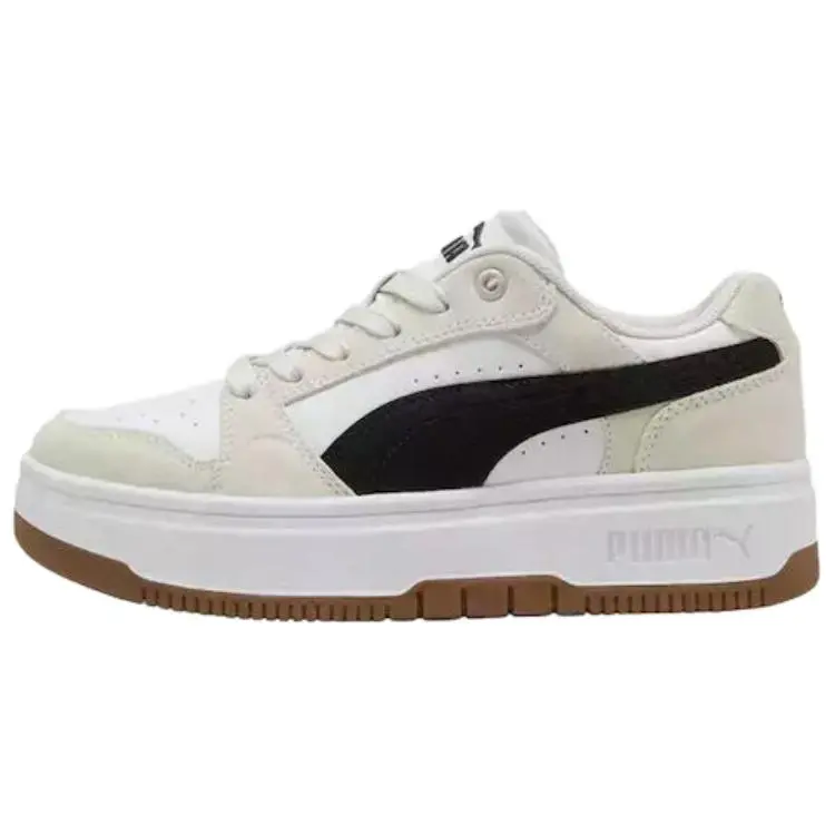 PUMA Rebound Femme Low top Skateboard Shoes Women's White Black