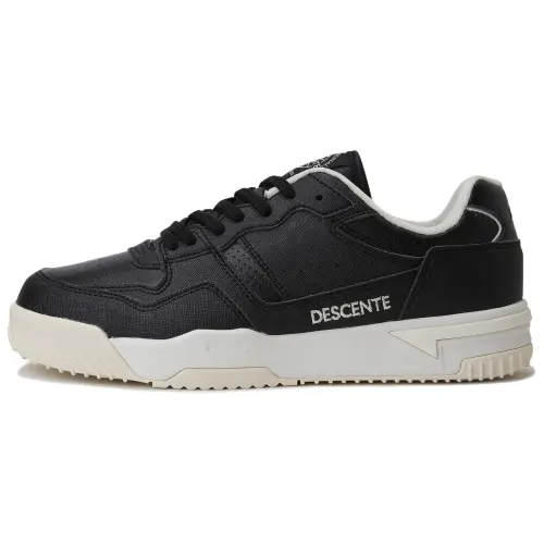 DESCENTE Dribble V2 Slip Resistant Abrasion Resistant Low top Skateboard Shoes Unisex Black
