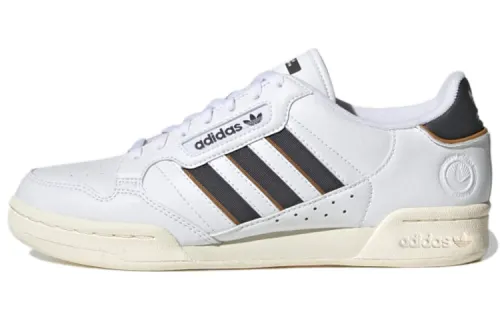 Adidas Originals Continental Slip Resistant Coverage Low top Skateboard Shoes Unisex White Black Brown