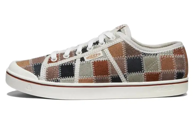 Keen ELDON HARVEST Cushioning, Wear Resistant Low top Skateboard Shoes Men's Brown