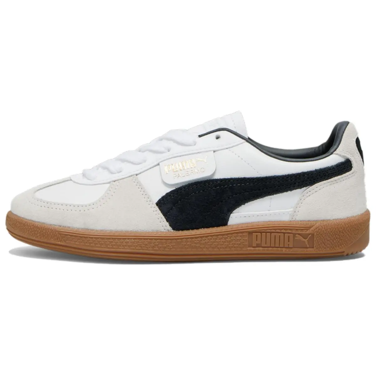 PUMA Palermo Comfortable Cushioning Low top German Army Trainers Women's White