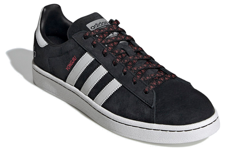 Кеды adidas originals CAMPUS 00s (черно-белые) — Чёрный / белый — фото 3