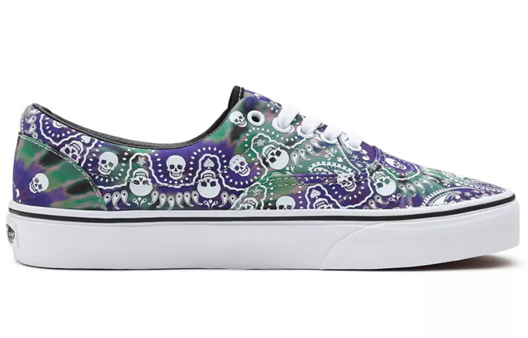 Кеды Vans Era Bandana (фиолетово-зеленые) — фото 2