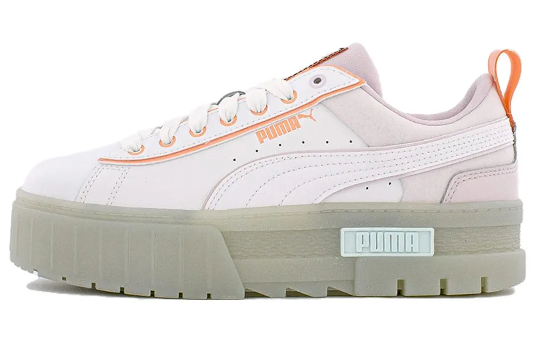 PUMA Mayze Platform Cushioning Abrasion Resistant Cushioning, Wear Resistant Low top Skateboard Shoes Women's