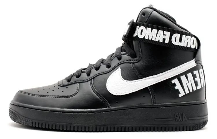 Nike Air Force 1 High Supreme World Famous Black