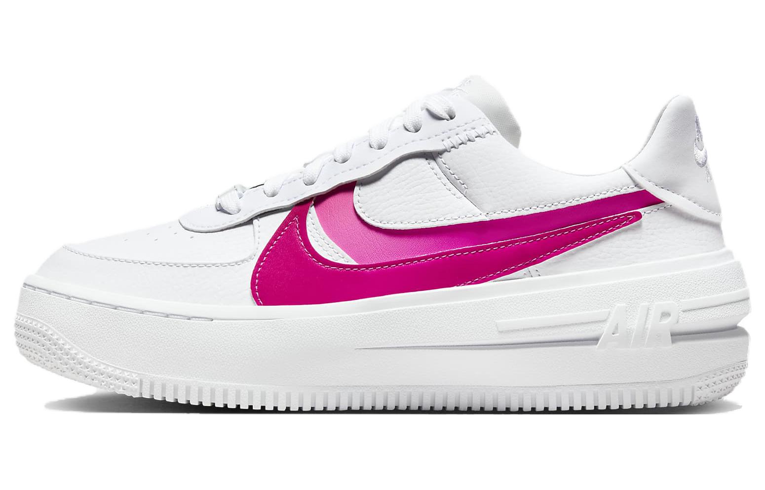 Nike Air Force 1 PLT.AF.ORM White Fireberry Women's