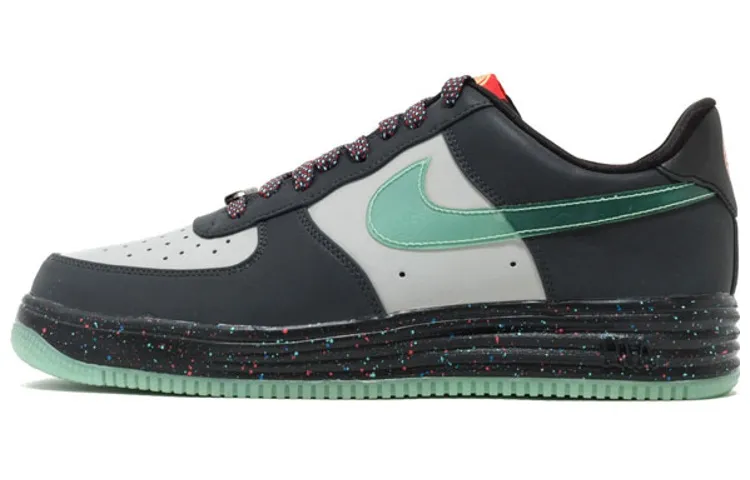 Nike Lunar Force 1 Low Year Of The Horse Comfortable Low top Skateboard Shoes Men's Gray