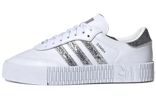 Adidas Sambarose White Silver Women's