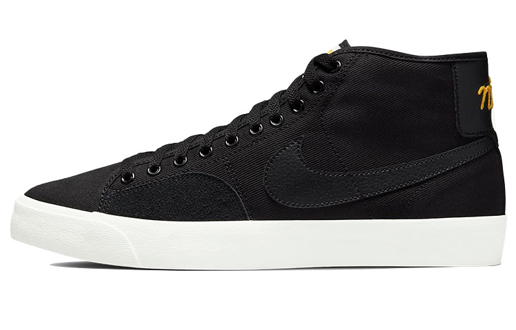 Кеды Nike SB Blazer Court Mid Premium (черно-белые)