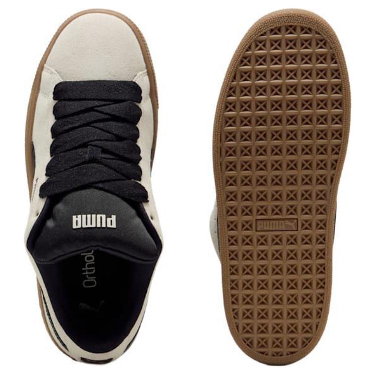 Женские кеды PUMA Suede XL Quiet Lux (серые) — фото 4