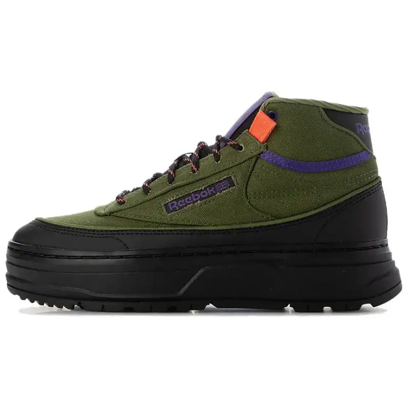 Reebok Women's Club C Geo Mid 'Khaki' Women's