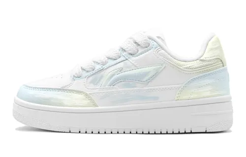 Li Ning Tianji Slip Resistant Abrasion Resistant Slip Resistant Abrasion Resistant Low top Skateboard Shoes Women's