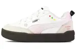 PUMA Park Lifestyle Heartfelt Signal Slip Resistant Abrasion Resistant Low top Skateboard Shoes Unisex White Pink