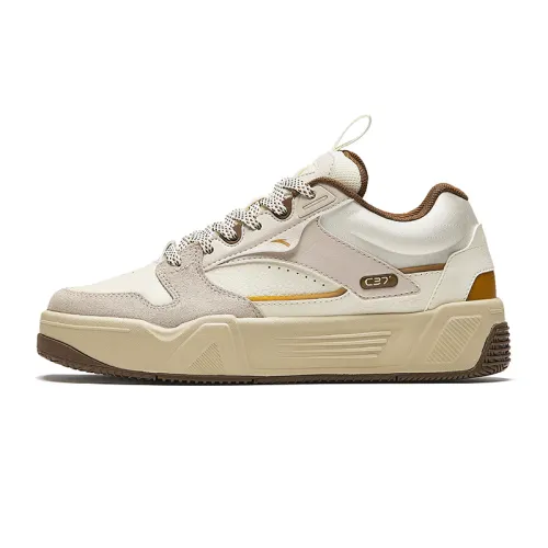 Anta C37 Series Slip Resistant, Abrasion Resistant, Lightweight, Height Increasing Low top Skateboard Shoes Women's