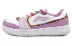 Li Ning Skateboard Shoes Women's Low Top White/Mulberry Purple/Gray Pink Purple