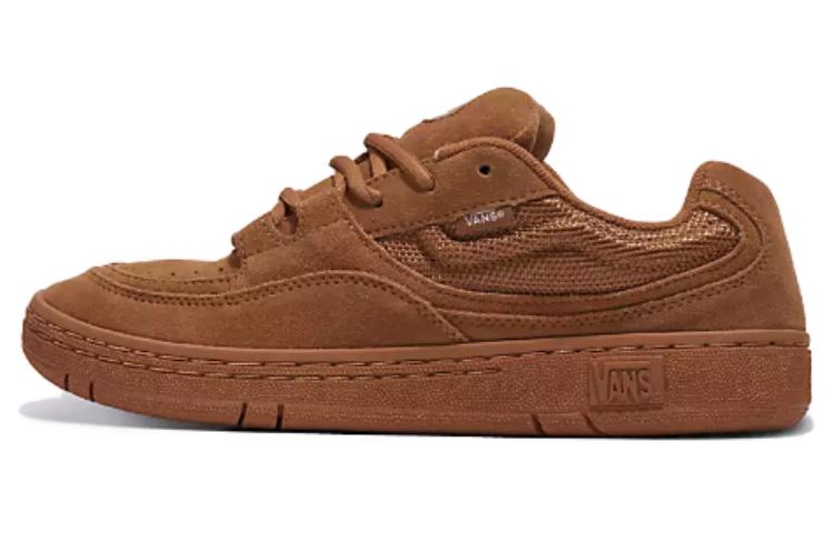 Zahba Skate Vans Mid 'Brown Gum'