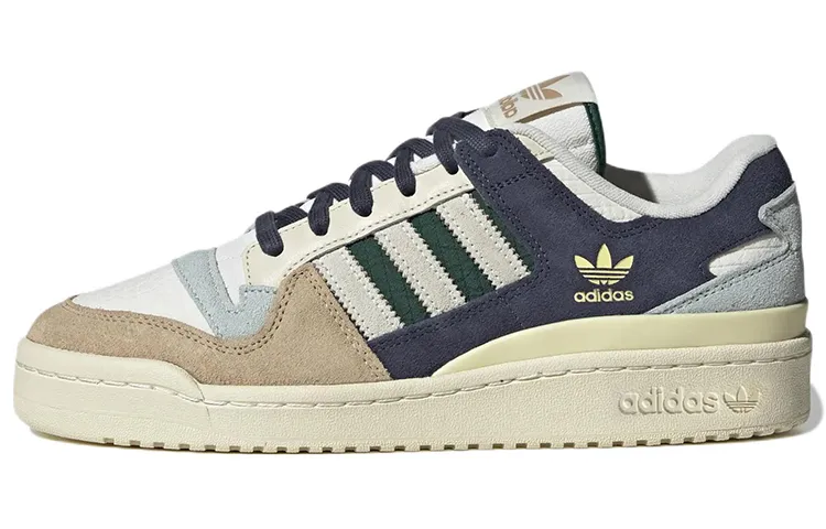 Forum Adidas Originals 84 Low 'Beige Navy Green'