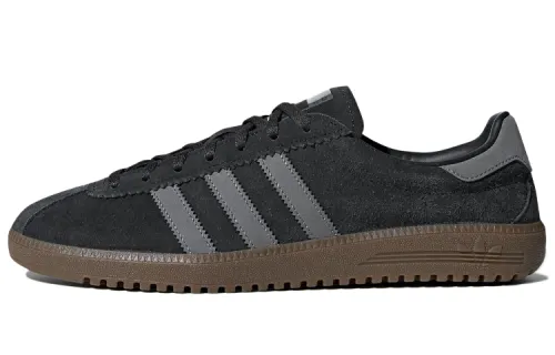 Adidas Originals Bermuda Abrasion Resistant Low top Skateboard Shoes Men's Black Brown