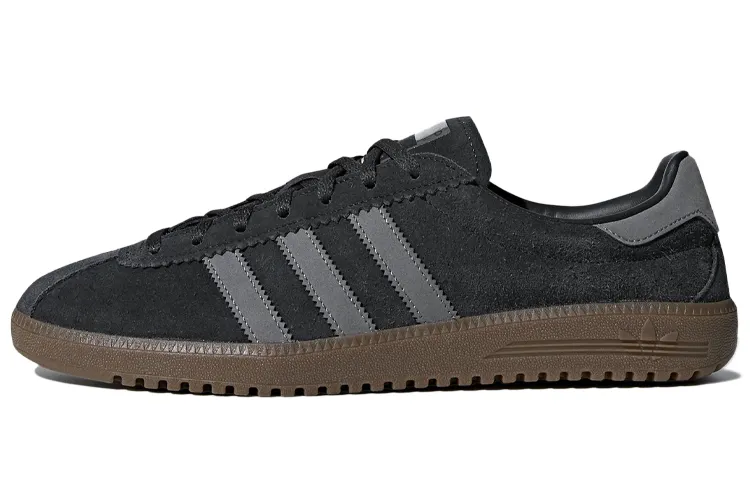 Adidas Originals Bermuda Abrasion Resistant Low top Skateboard Shoes Men's Black Brown