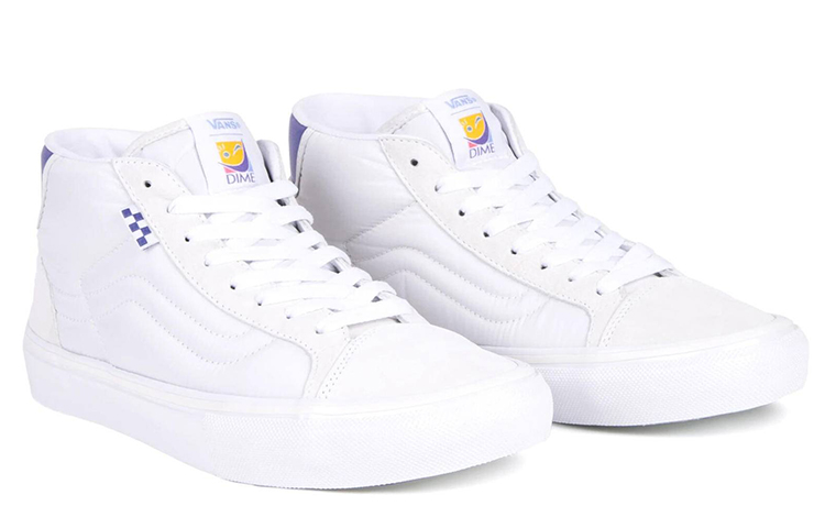 Кеды Vans Mid Skool LTD (белые) — фото 3