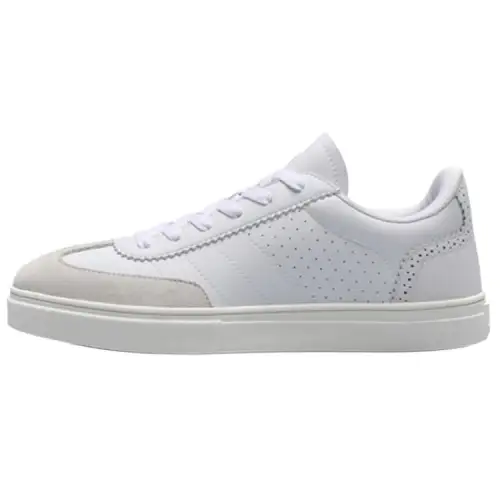 Li Ning Abrasion Resistant Abrasion Resistant Low top Skateboard Shoes Women's Standard White
