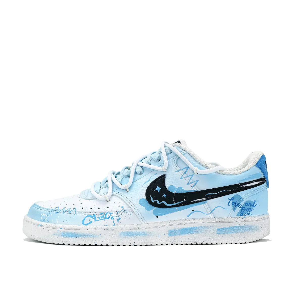 Nike Court Vision 1 Maris Sal Love Song Slip Resistant Abrasion Resistant Slip Resistant Abrasion Resistant Low top