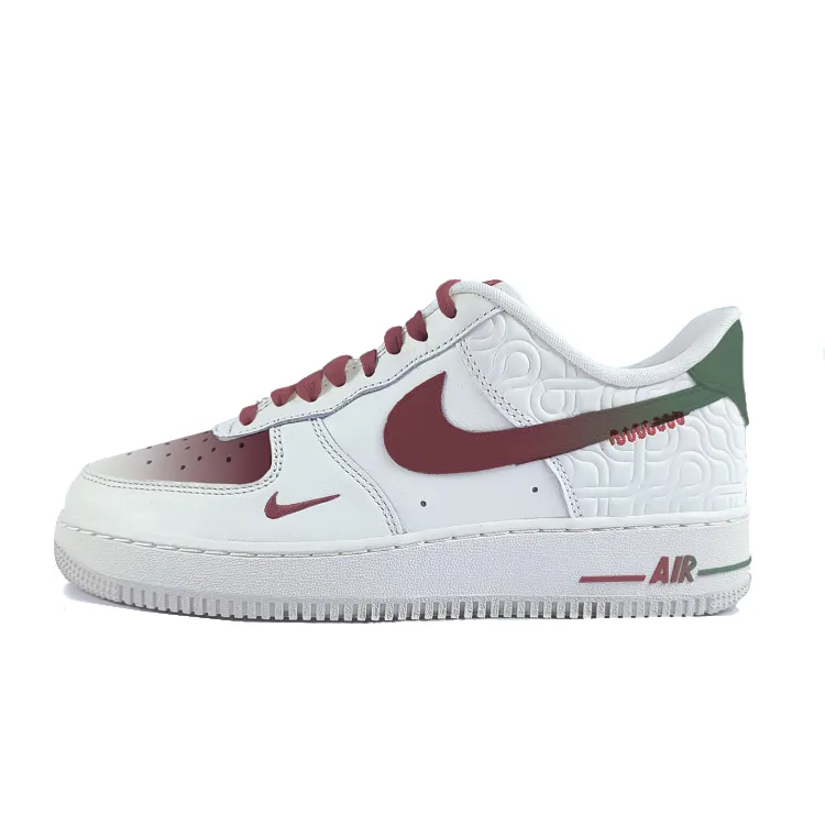 Nike Air Force 1 CNY'Year Of The Snake' Year Of The Snake Slip Resistant Abrasion Resistant Low top Skateboard Shoes