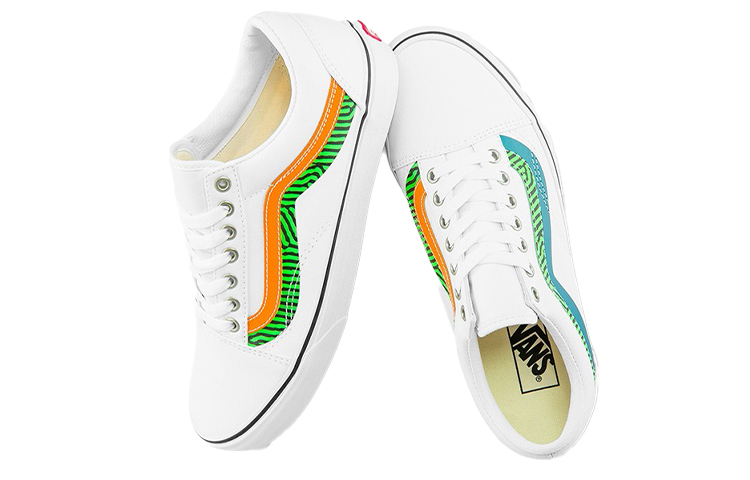 Кеды Vans Old Skool (белые) — фото 4