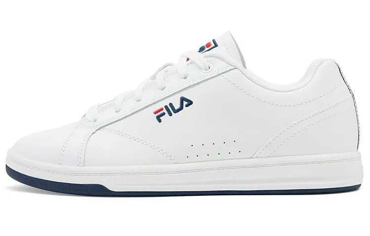 FILA Reunion Skateboard Shoes Unisex Low Top White