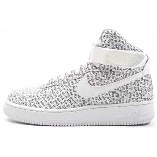 Nike Air Force 1 High Just Do It Pack White Black
