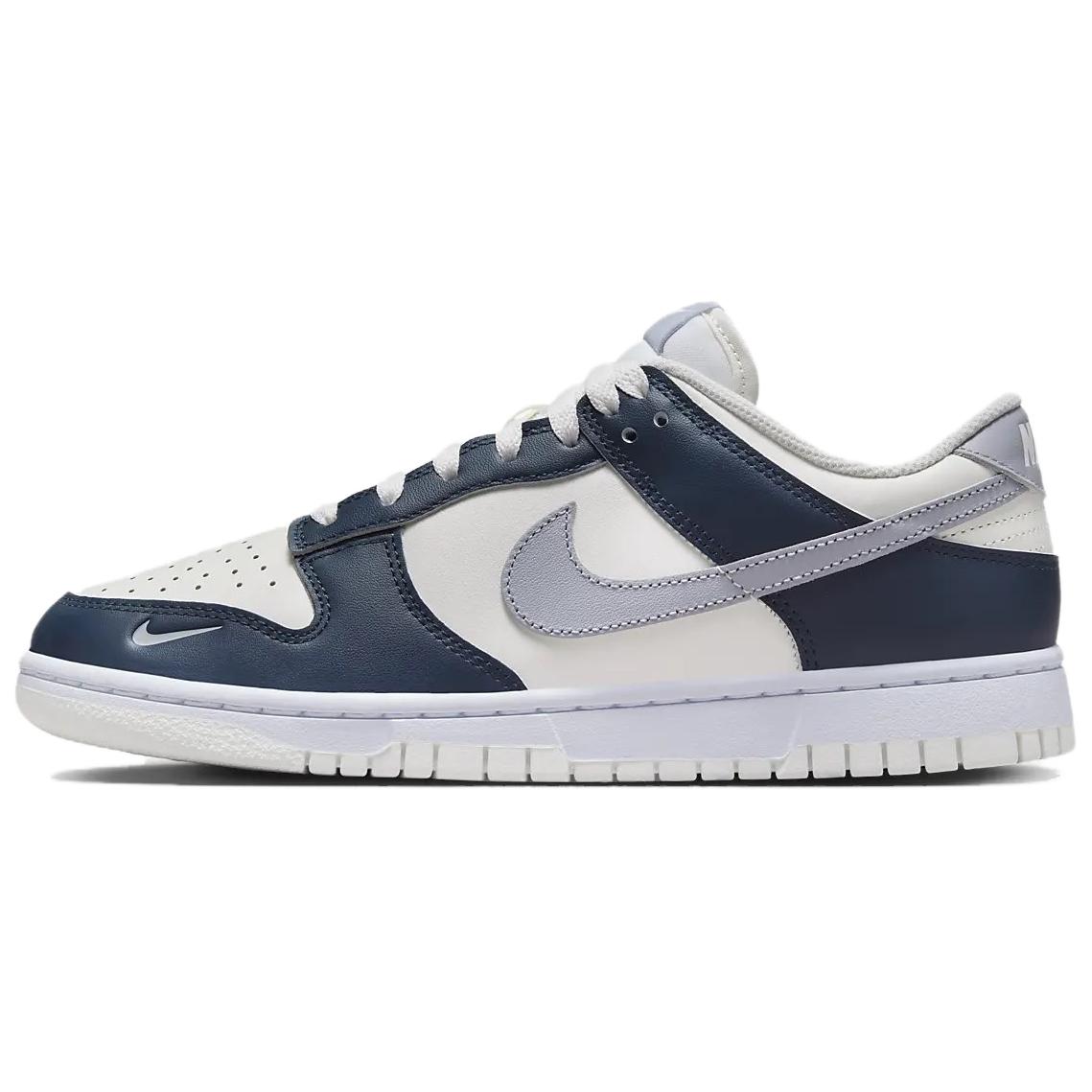 Женские кроссовки Nike Nike Dunk Low “Armory Navy” (бело-синие)