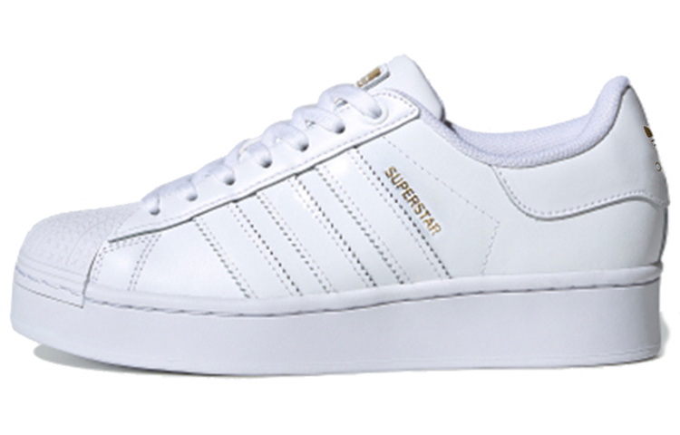Женские кеды adidas originals Superstar Bold (белые)